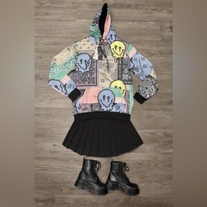 Reason Multicolor Graphic Men's Hoodie